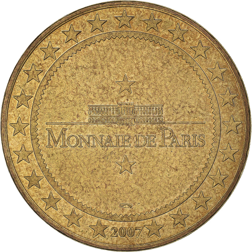 Francia, zeton, Jetón turístico, Paris - Musée du Louvre n°2 - La Joconde