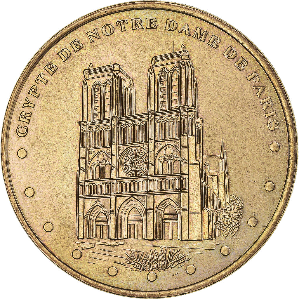 Francja, Token, Żeton turystyczny, Paris - Notre Dame n°2, 2001, MDP, MS(63)