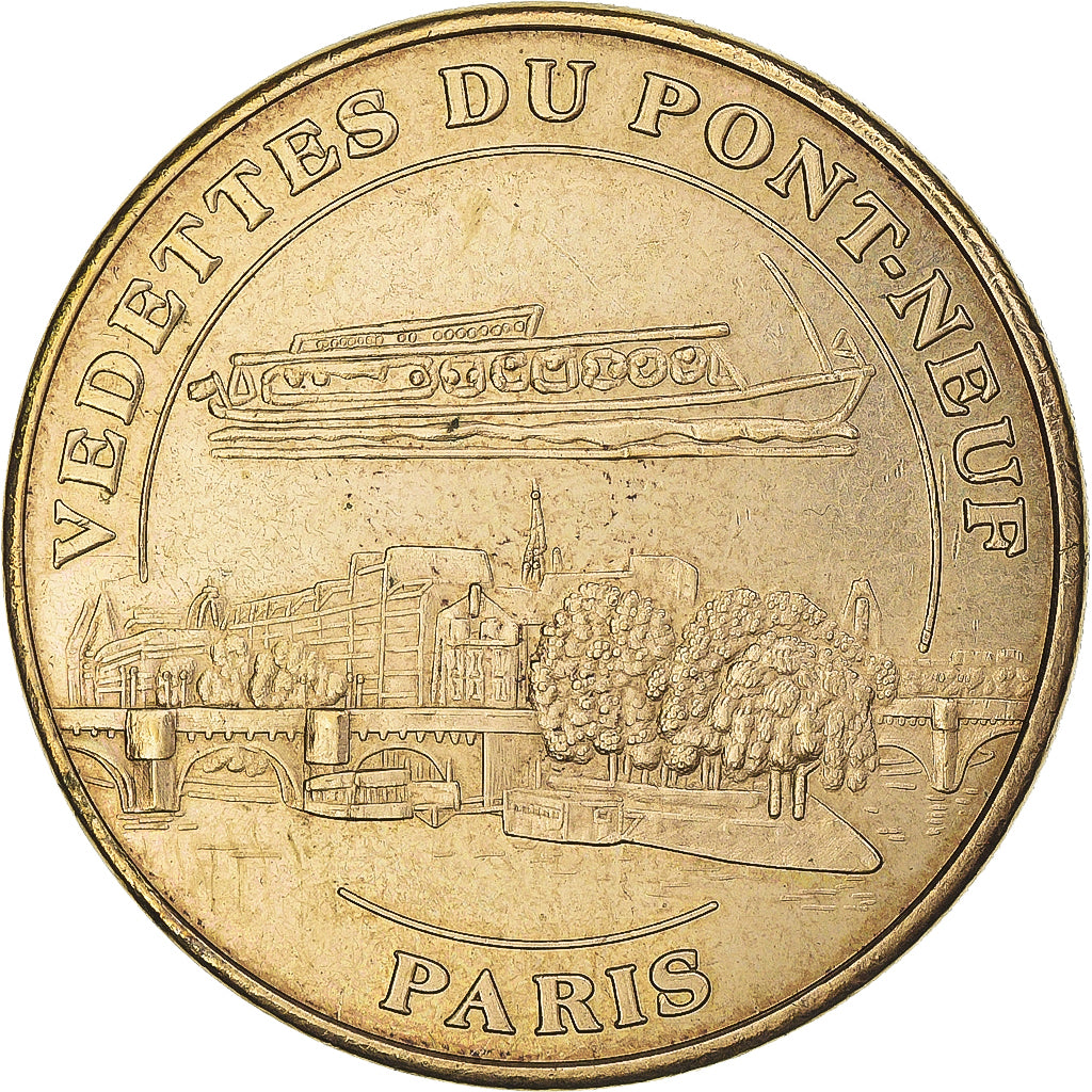 France, Jeton, Jeton Touristique, 75/ Paris - Vedettes du Pont-Neuf, Arts &