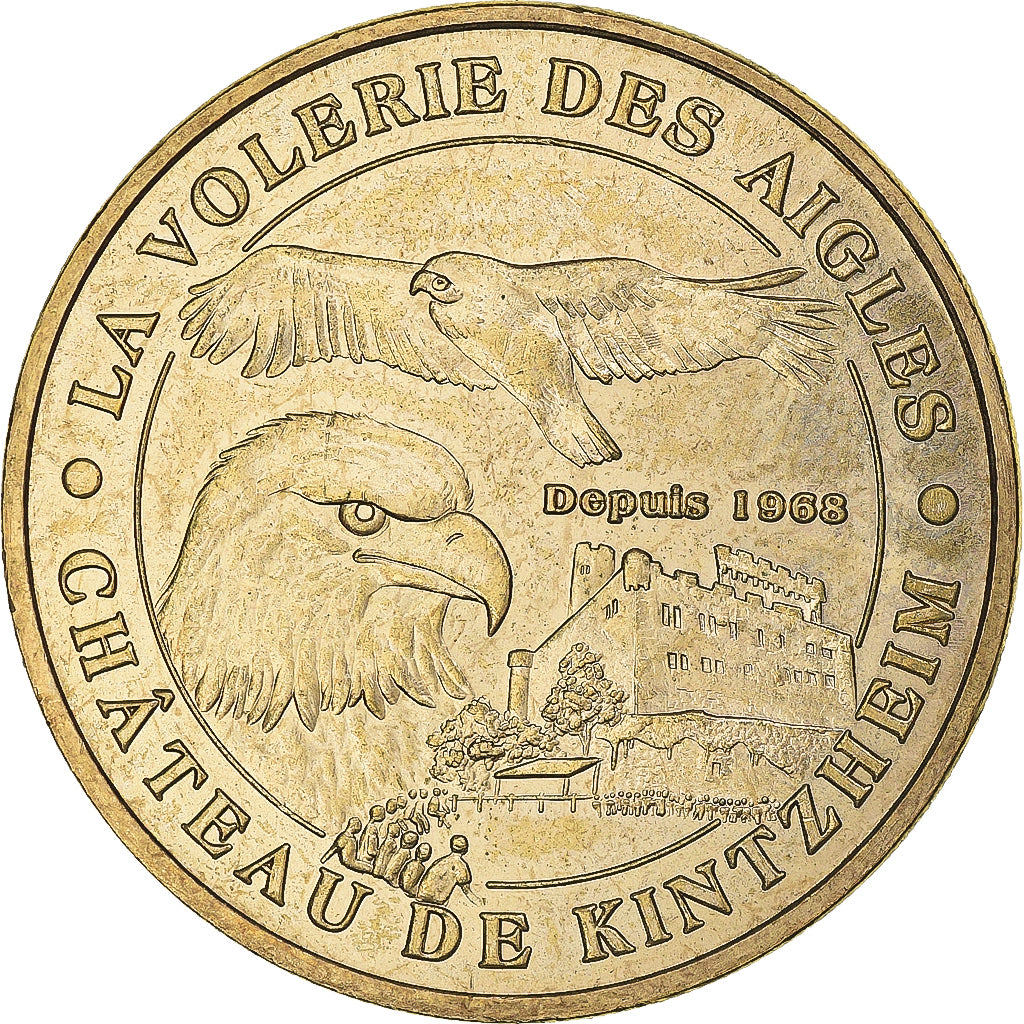 Frankreich, betaalpenning, Touristic token, 67/ Kintzheim - Volerie des Aigles