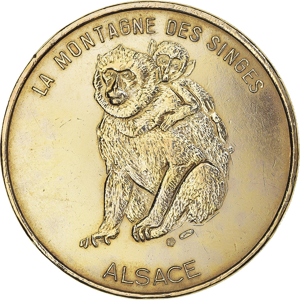 France, Token, Touristic token, Kintzheim -  Montagne des Singes, Arts &