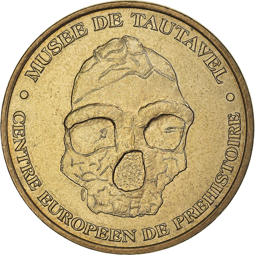 Frankreich, betaalpenning, Touristic token, Tautavel - Musée n°1, Arts &