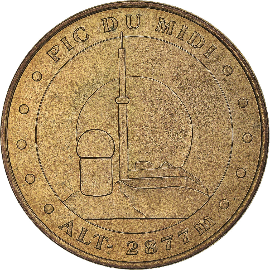 France, Token, Touristic token, La Mongie - Pic du Midi n°1, 2002, MDP, MS(63)