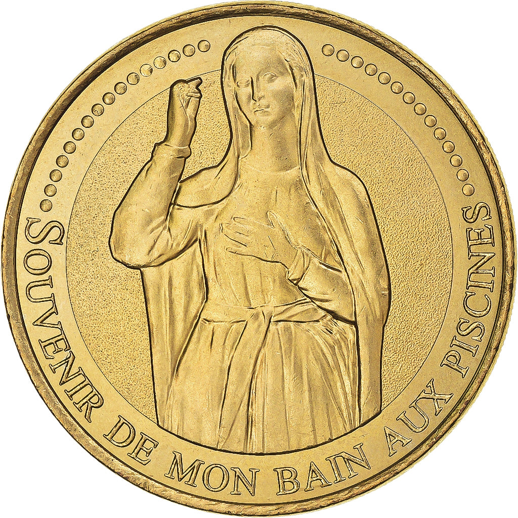 Francja, Token, Lourdes - n°28 - Souvenir de mon bain aux piscines, 2017, MDP