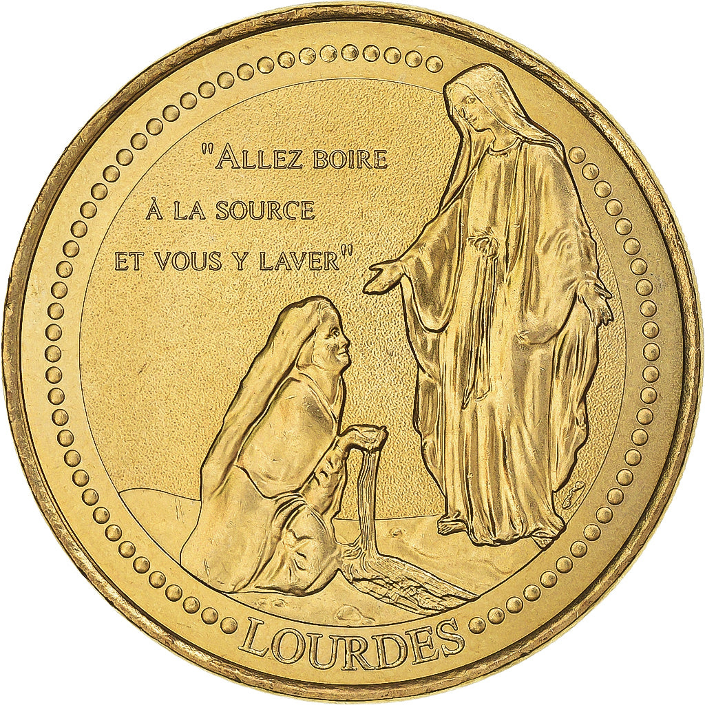 Francja, Token, Lourdes - n°28 - Souvenir de mon bain aux piscines, 2017, MDP