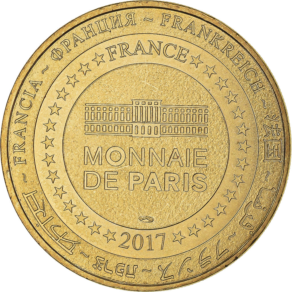 France, Token, 64/ Saint Jean Pied de Port, 2017, MDP, MS(63), Copper-nickel