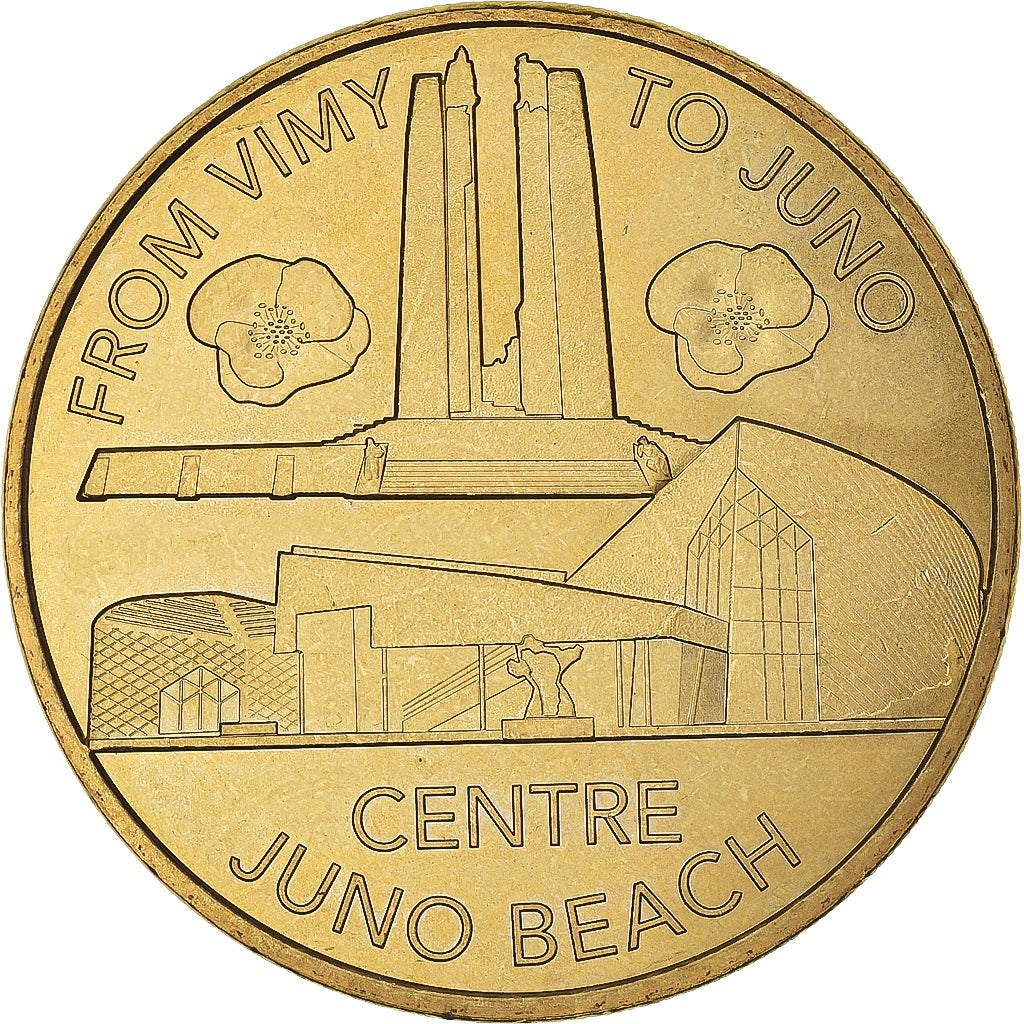 Francja, Token, Courseulles-sur-Mer - Centre Juno Beach n°5, 2017, MDP, MS(64)