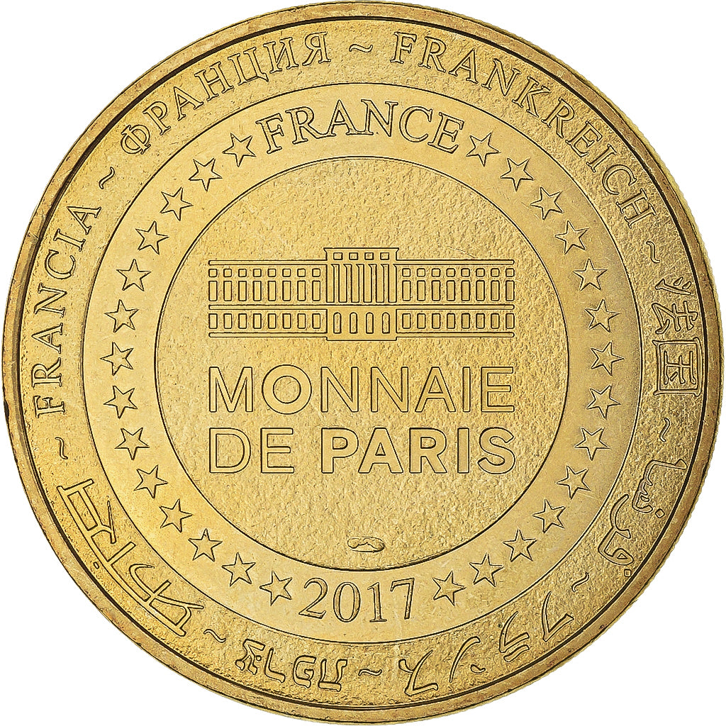 Francja, Token, Żeton turystyczny, 63/ Vulcania, 2017, Monnaie de Paris