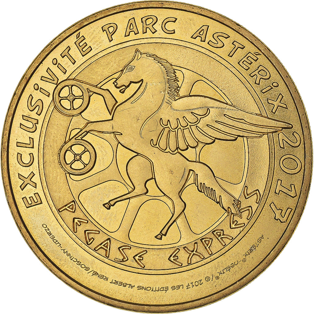 Francia, ficha, Touristic token, Plailly - Parc Astérix n°23, 2017, MDP, SPL
