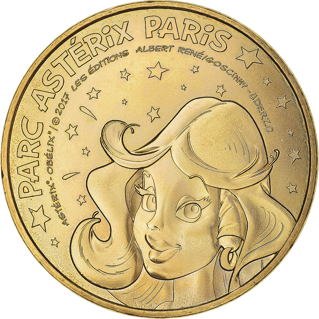 Francia, ficha, Touristic token, Plailly - Parc Astérix n°20, 2017, MDP, SPL