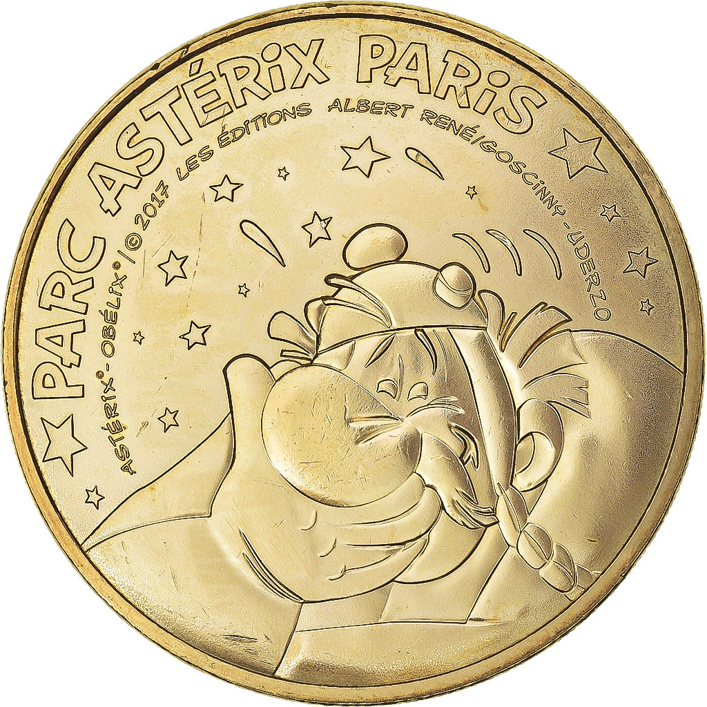 Francia, ficha, Touristic token, Plailly - Parc Astérix n°22, 2017, MDP, SPL