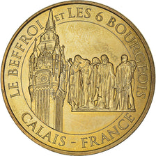 France, Token, Calais - Le Beffroi et les 6 bourgeois, 2017, MDP, MS(63)