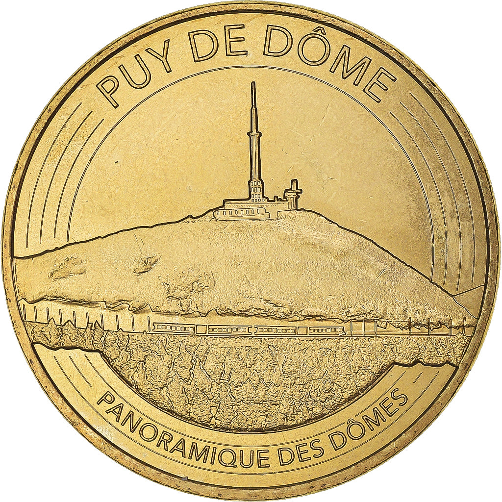 France, Token, Touristic token, Le Puy de Dome, 2017, Monnaie de Paris, N°4