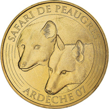 Francia, ficha, Peaugres - Safari n°7 - Couple de loups, 2017, MDP, SPL