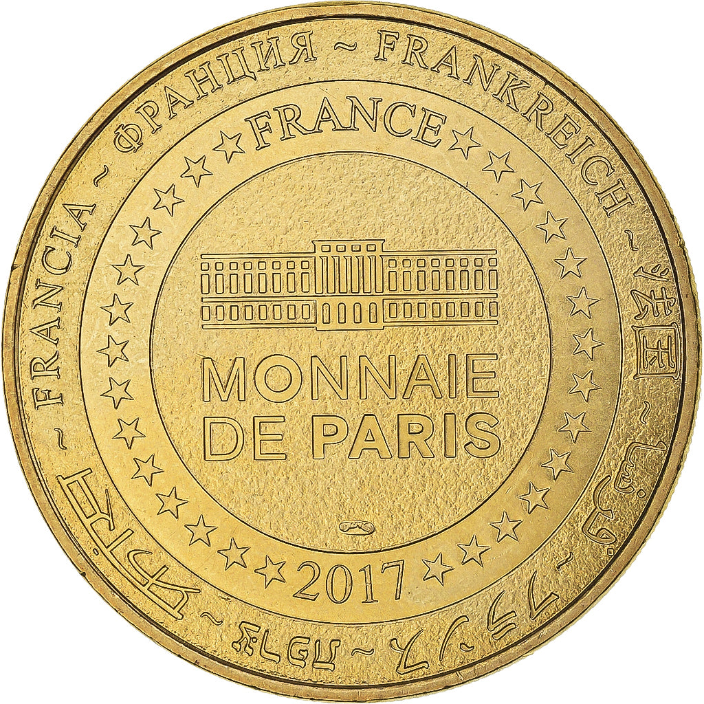 Francia, ficha, Ile d'Aix -  n°4, 2017, SPL, Rame-nichel-alluminio