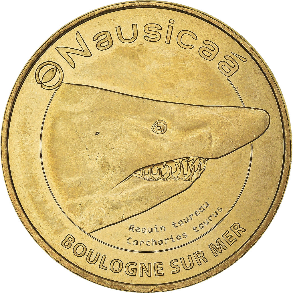 Frankreich, betaalpenning, Boulogne-sur-Mer - Nausicaa n°11 - Le requin