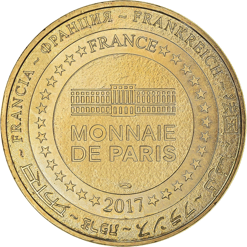 France, Token, 76/ Côte d'Albâtre - Fécamp, 2017, MDP, MS(63), Copper-nickel