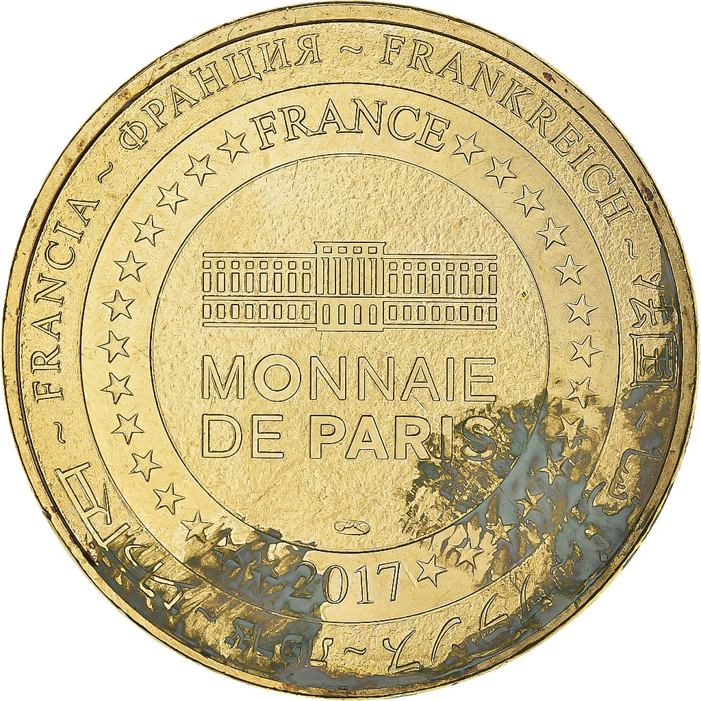 Francia, zeton, Lisieux - Basilique Ste Thérèse, 2017, MDP, MBC+, Aluminio y