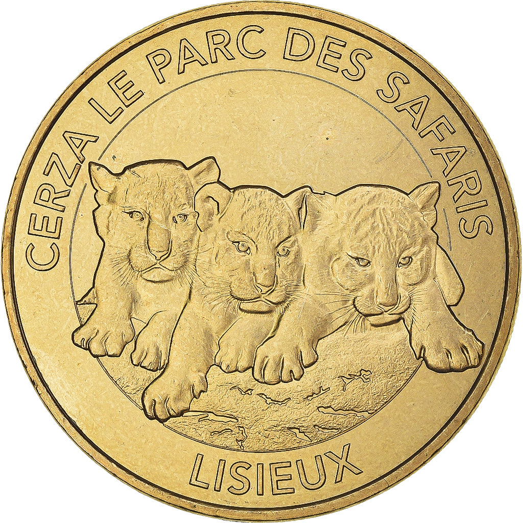 France, Token, Lisieux - Zoo de Cerza  n°1, 2017, MDP, MS(63), Copper-nickel