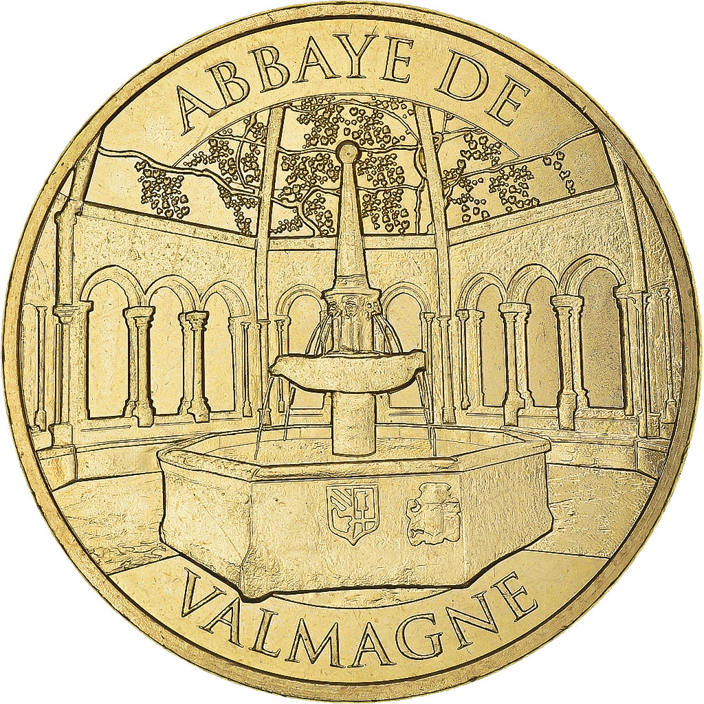 Frankreich, betaalpenning, Villeveyrac - Abbaye de Valmagne, 2017, MDP, UNZ