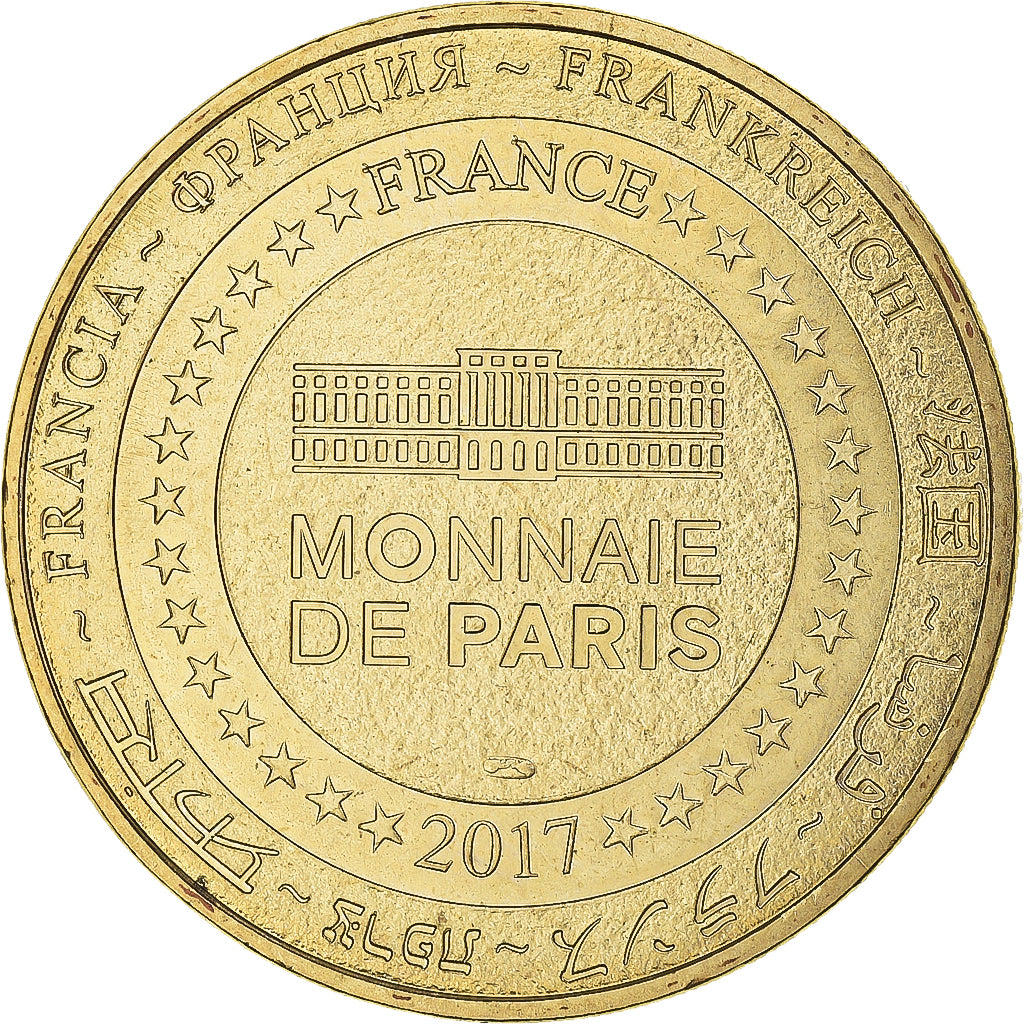 Frankreich, betaalpenning, Villeveyrac - Abbaye de Valmagne, 2017, MDP, UNZ