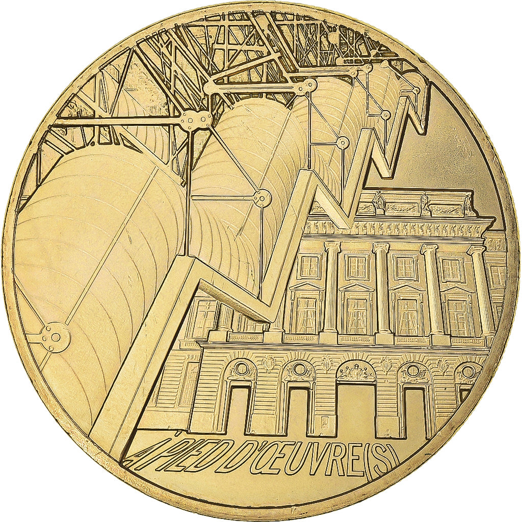 Francia, zeton, Hôtel de la Monnaie 26 (A pied d'oeuvres), 2017, MDP, SC+