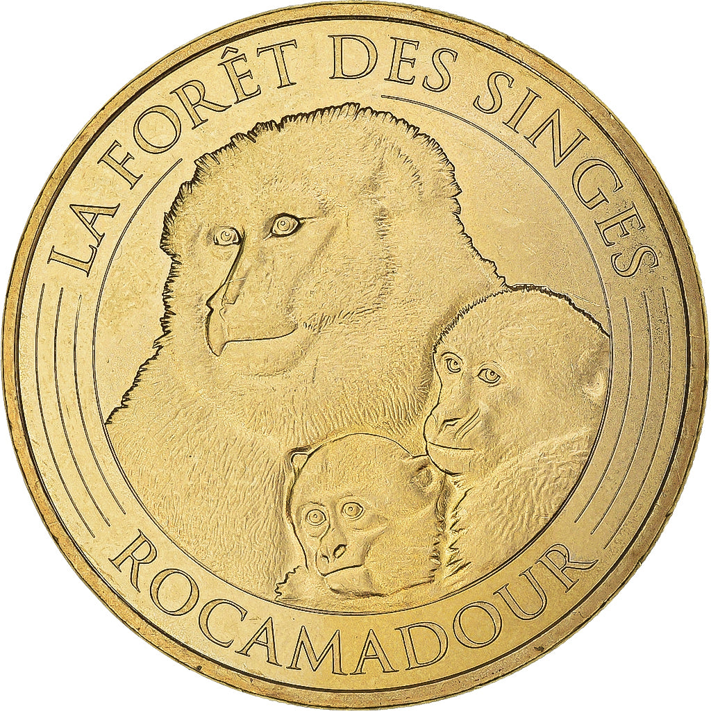 France, Token, Rocamadour - Forêt des singes n° 5, 2017, MDP, MS(63)