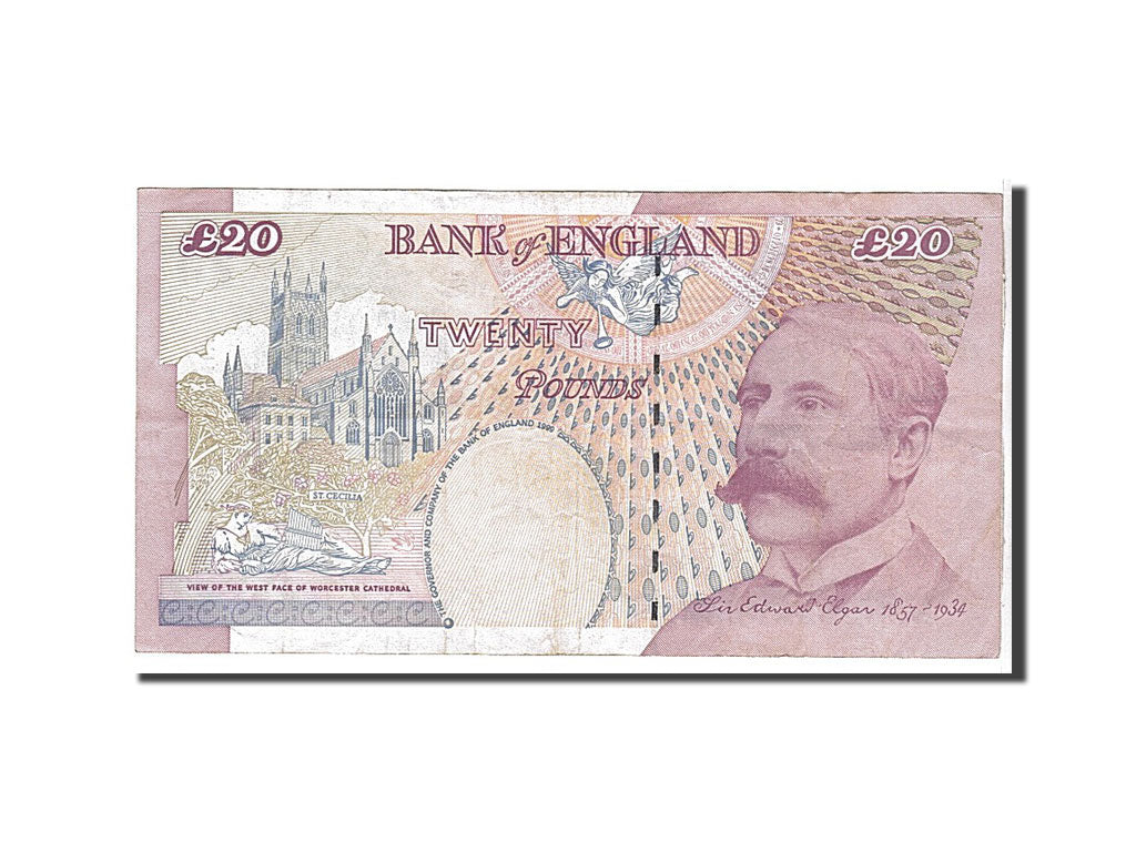 Great Britain, 20 Pounds, 1999, KM #390a, EF(40-45), AH10177009