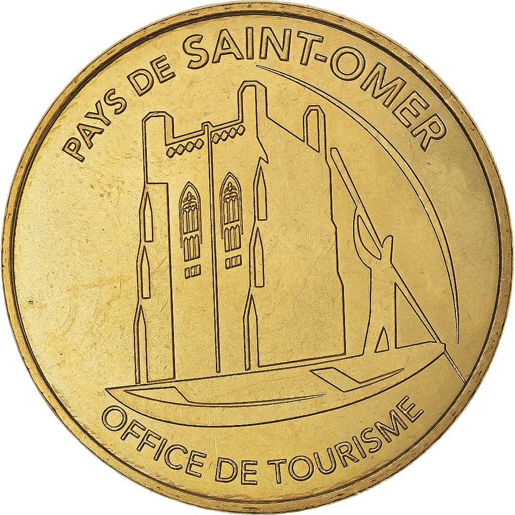 France, Token, Saint-Omer - Office de tourisme, 2017, MDP, MS(63), Copper-nickel