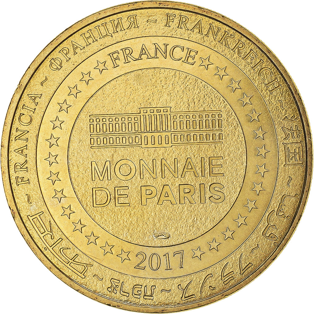 France, Token, Alsace - Eguisheim, 2017, MDP, MS(63), Copper-nickel Aluminium