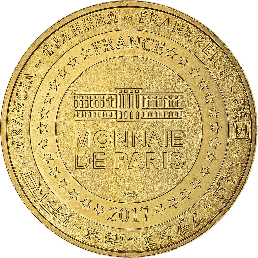 France, Jeton, Helfaut - La Coupole n°8 - 20 ans, 2017, MDP, SPL, Cupro-nickel
