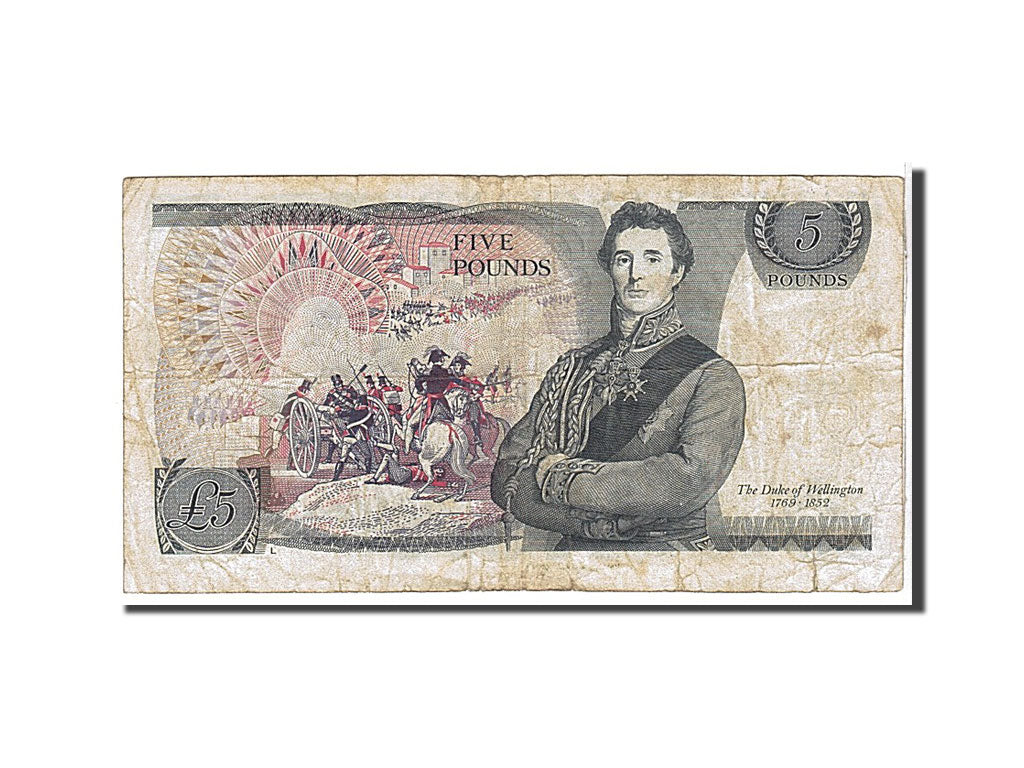Great Britain, 5 Pounds, 1971, KM #378a, VF(20-25), 56Y874909