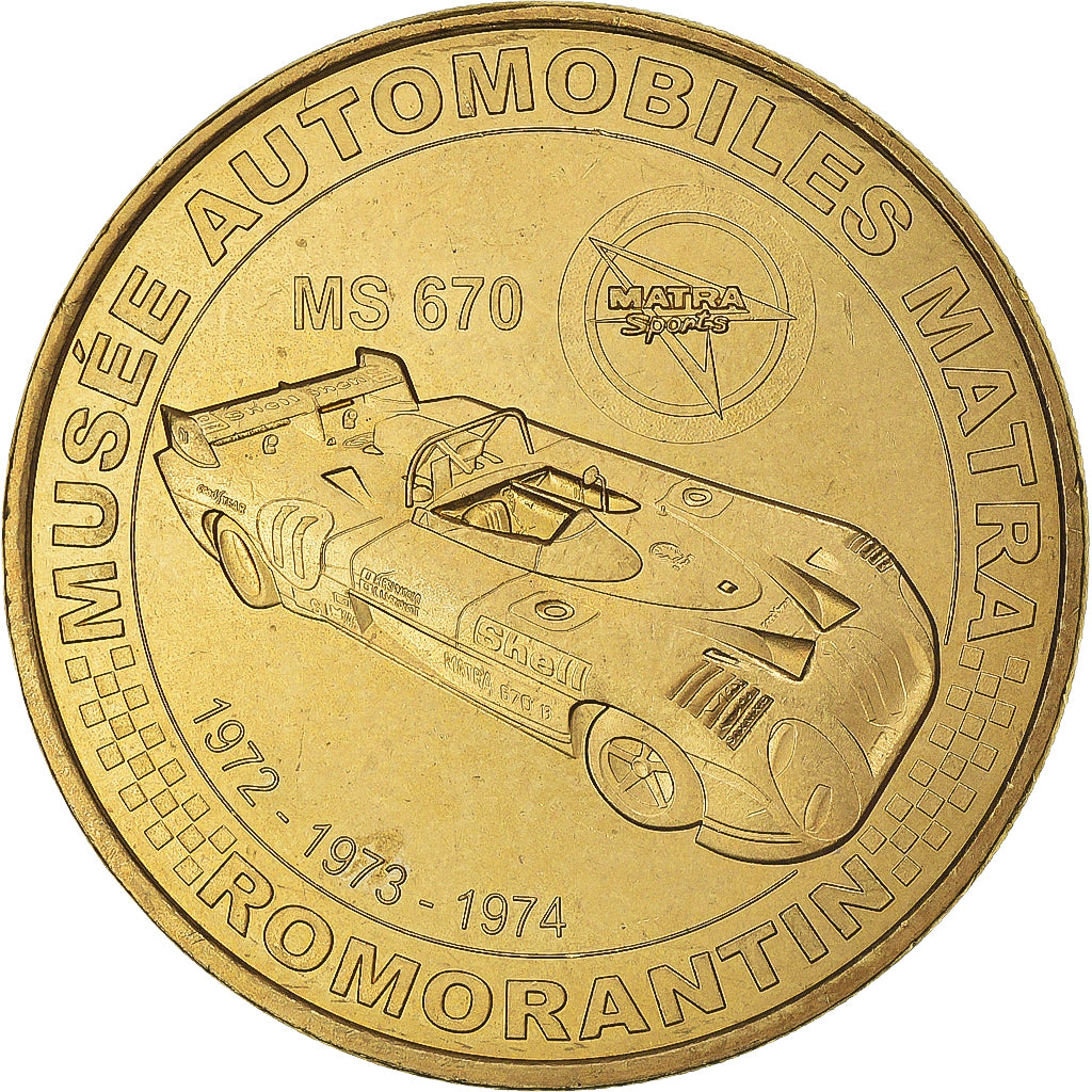 France, Token, Romorantin - Musée Automobiles Matra, 2017, MDP, MS(63)
