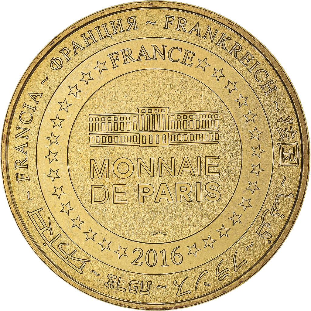 Frankreich, betaalpenning, Narbonne - Abbaye de Fontfroide, 2016, MDP, UNZ