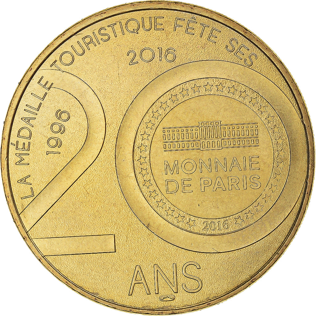 France, Token, Haribo Le Musée du Bonbon - 20 ans, 2016, MDP, MS(63)