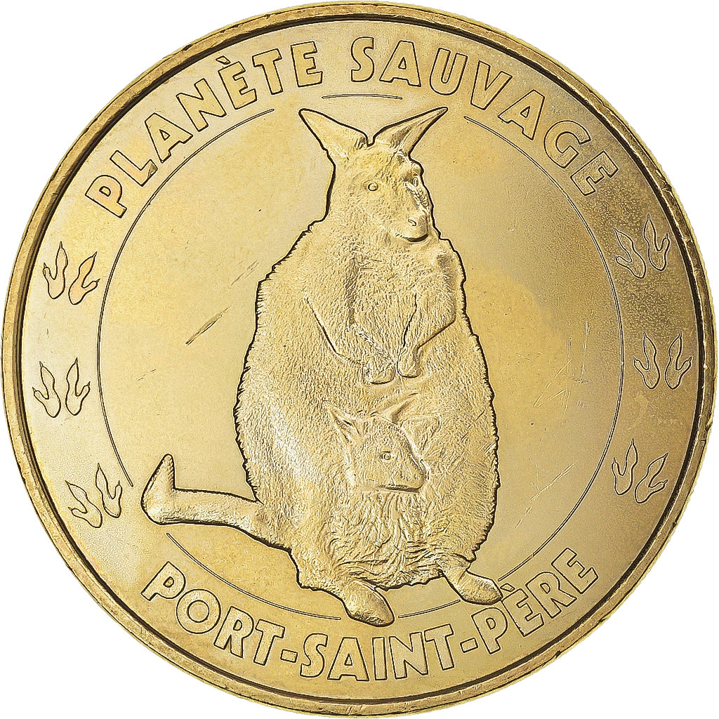 France, Jeton, Jeton Touristique, Port Saint Père - Planète Sauvage - Le
