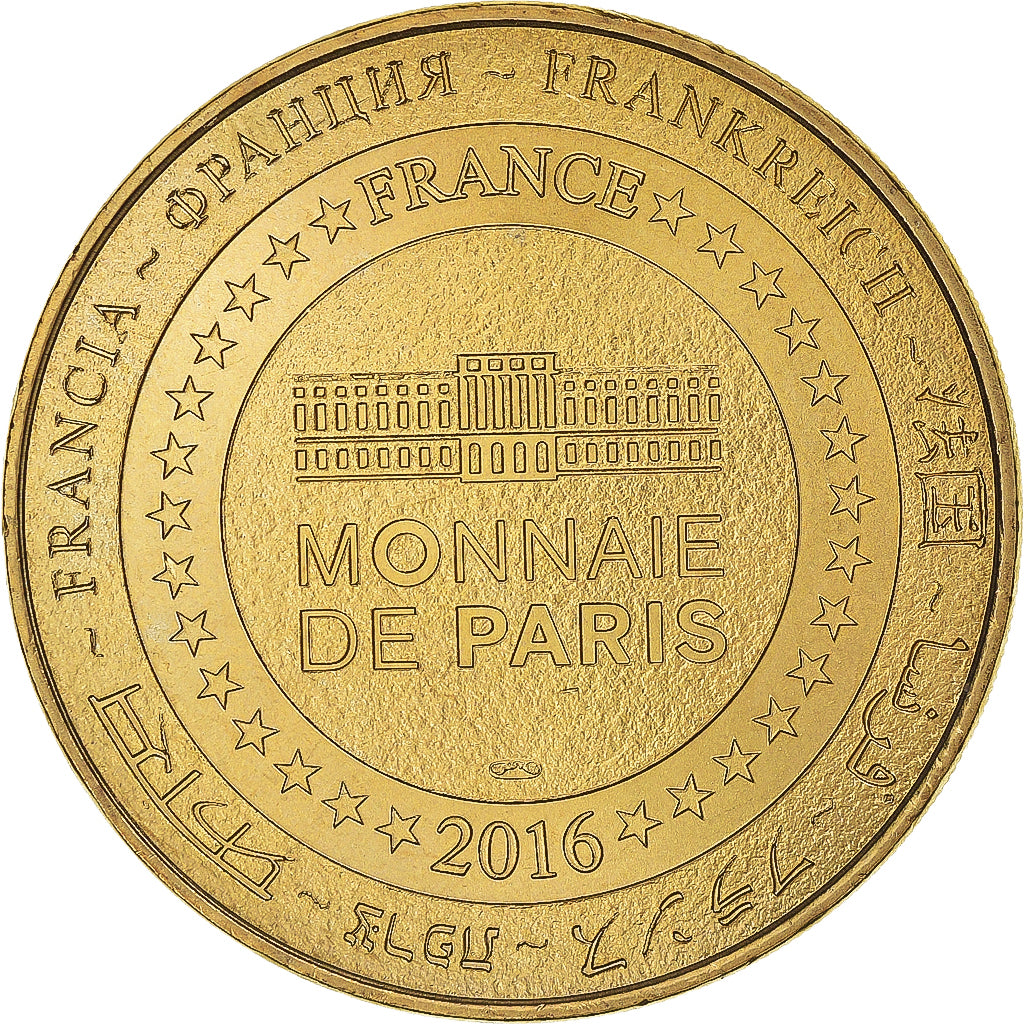 Francia, zeton, Jetón turístico, Fleuriel - Historial du paysan soldat, 2016