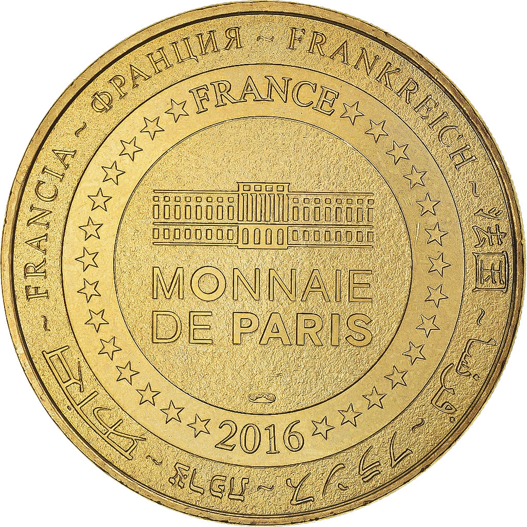 Francja, Token, Żeton turystyczny, Aéroscopia, 2016, MDP, MS(63)