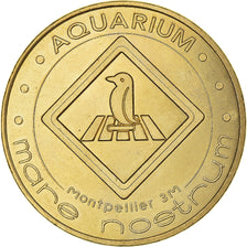 France, Token, Touristic token, Aquarium Mare Nostrum - Montpellier, 2016, MDP