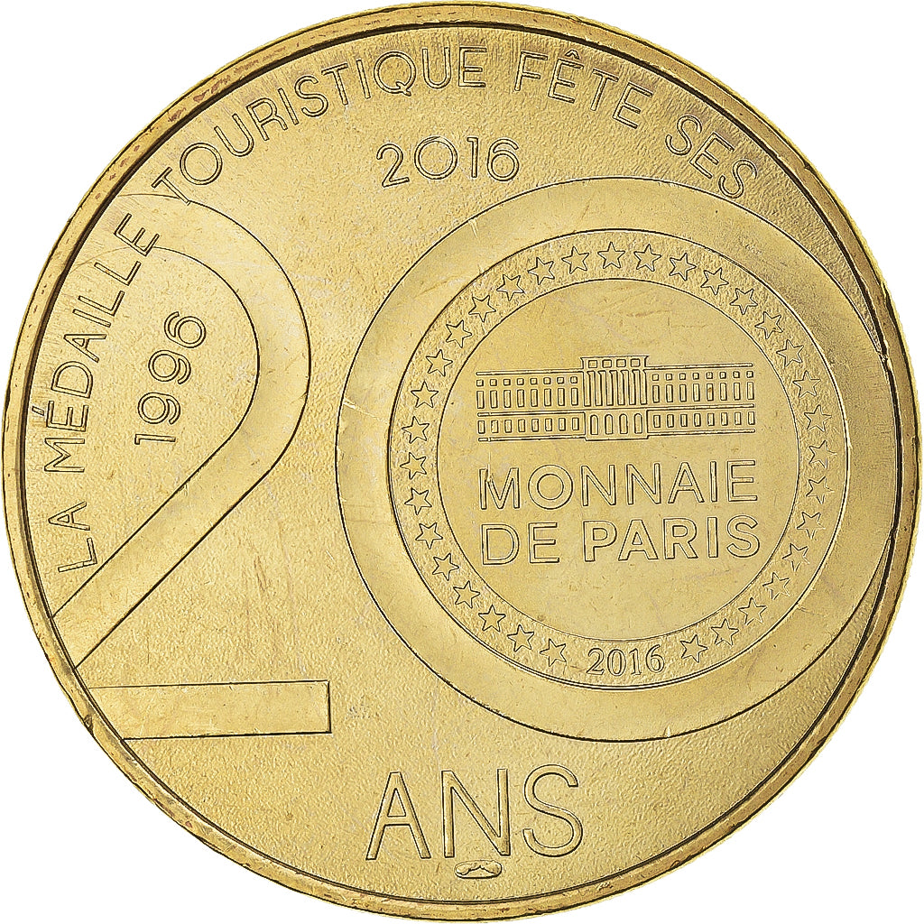 France, Token, Touristic token, Aquarium Mare Nostrum - Montpellier, 2016, MDP
