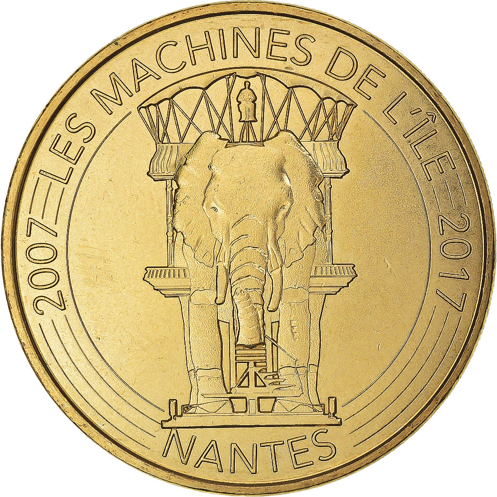 France, Jeton, Jeton Touristique, 44/ Nantes - Machines de l'Ile, 2016, MDP