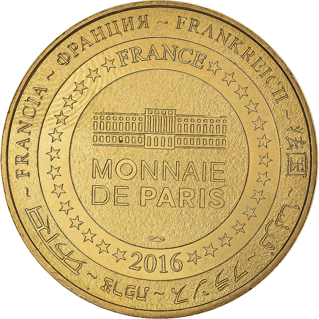 Frankreich, betaalpenning, Verdun - Mémorial, 2016, MDP, UNZ, Copper-nickel