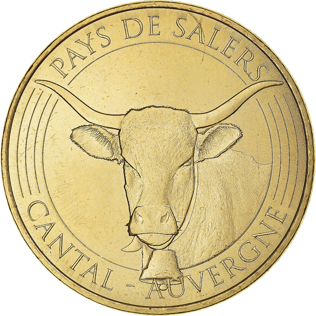 France, Token, Touristic token, PAYS DE SALERS - CANTAL AUVERGNE N°2 - LA
