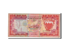 Bahrain, 1 Dinar, 1973, KM #8, VF(20-25)