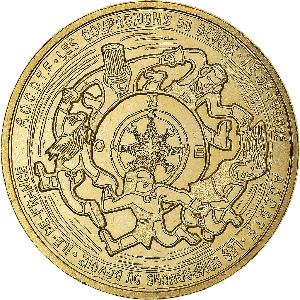 France, Token, Les Compagnons du Devoir  / MONNAIE DE PARIS 2015, 2015