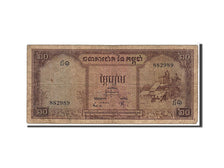 Cambodia, 20 Riels, 1963, KM #5b, VF(30-35), 882989