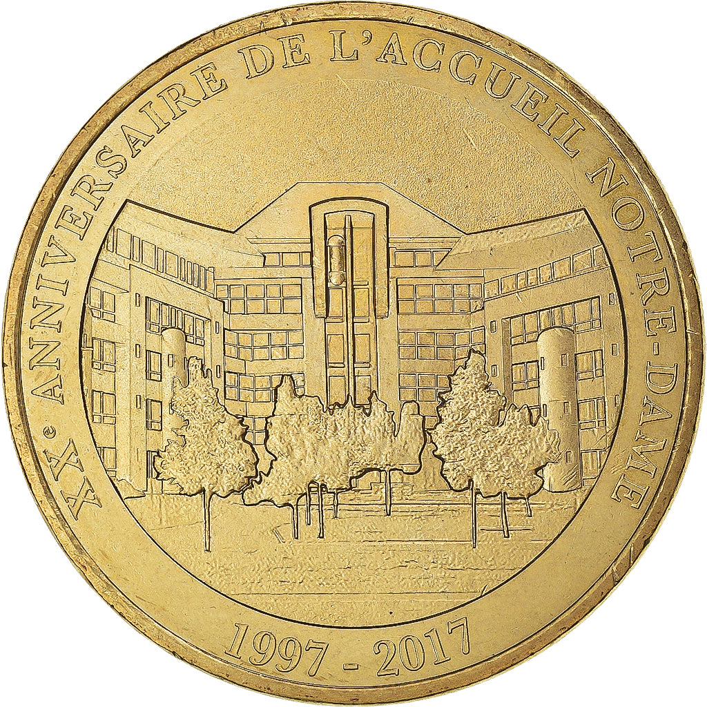 Frankreich, betaalpenning, Lourdes - n°26 - 20ème anniversaire de l'accueil de