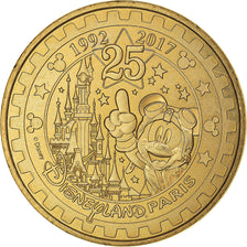 France, Token, Disneyland Paris -25ème anniversaire, 2017, MDP, MS(63)