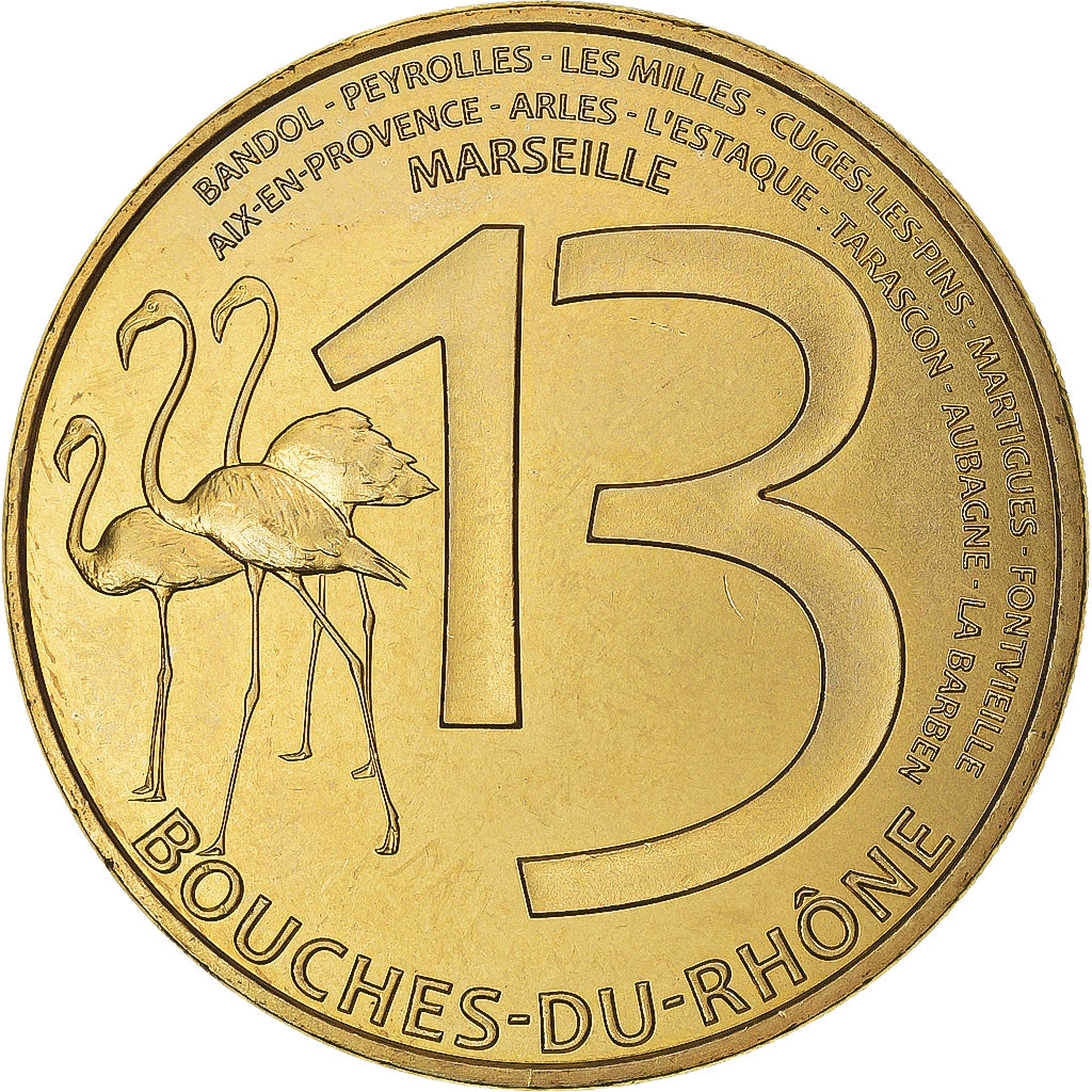 France, Token, Touristic token, Bouches du Rhône - 13, 2017, MDP, MS(63)