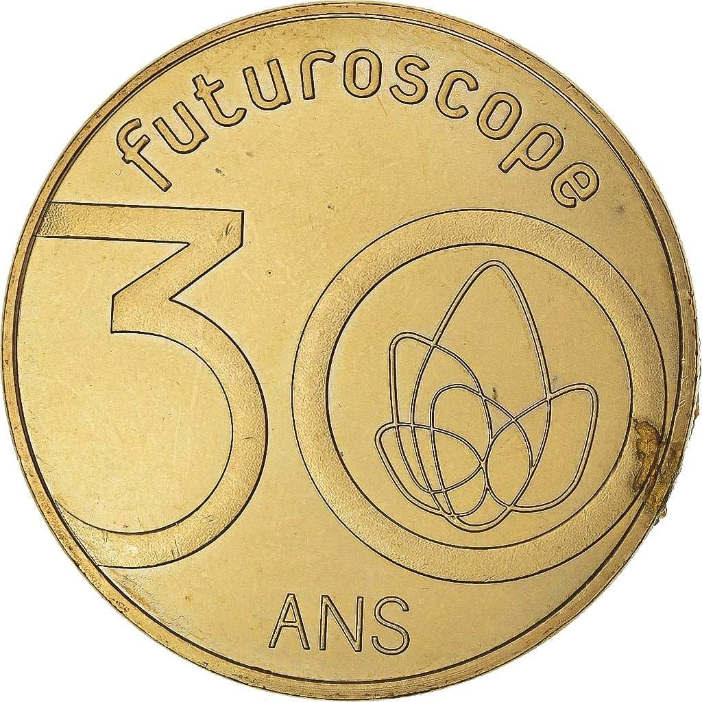 Francia, zeton, Jetón turístico, Jaunay-Clan - Futuroscope n° 23 - 30 ans